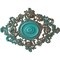 Ekena Millwork Katheryn Ceiling Medallion, Hand-Painted Copper Green Patina, 22 1/2"W x 30 3/8"H x 1 1/2"P CM30KTCGS - alternate 1